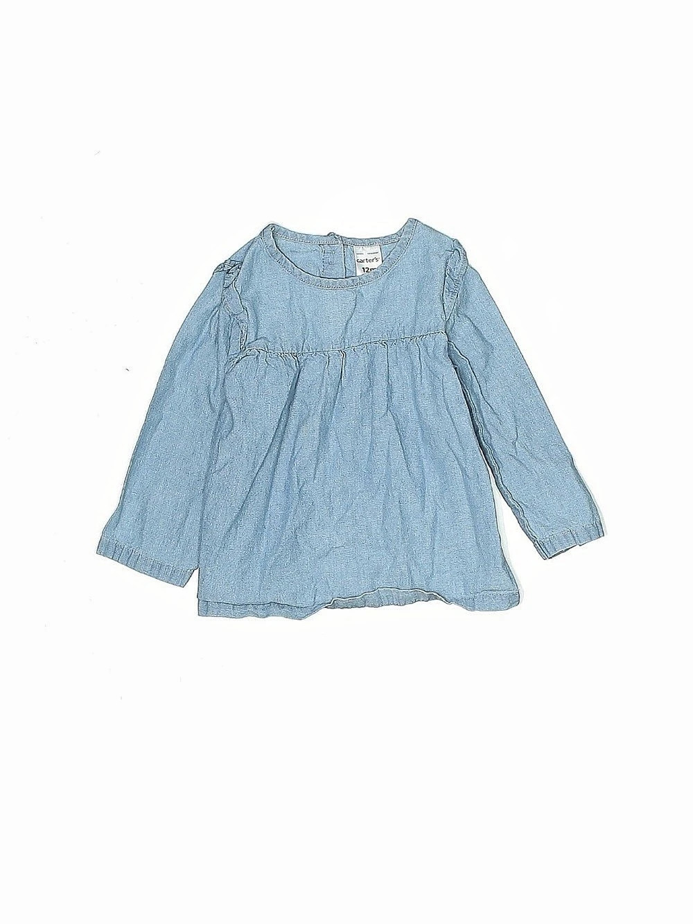 Carter's Baby Denim Top Blue 12M